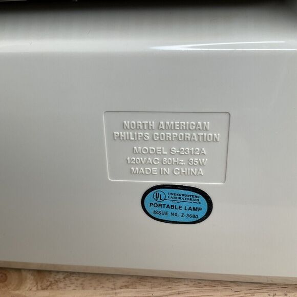 VTG Norelco Satin Collection 4 Lamp Slim.Line Elactronic System Makeup Mirror - Picture 2 of 13